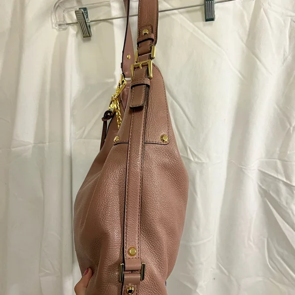 Michael Kors Brown Leather Shoulder Bag - Picture 2 of 16
